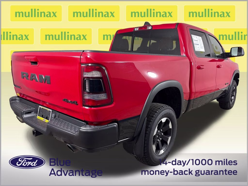 2022 Flame Red Clearcoat Ram 1500 Rebel 4X4 Truck