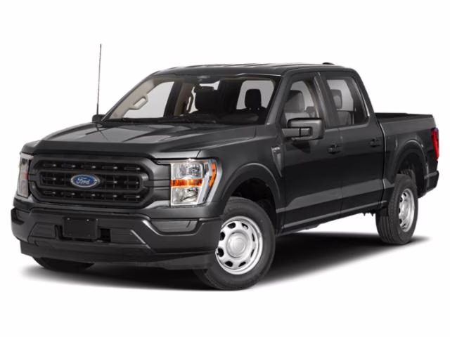 2021 Black Ford F-150 XL 4X4 Truck
