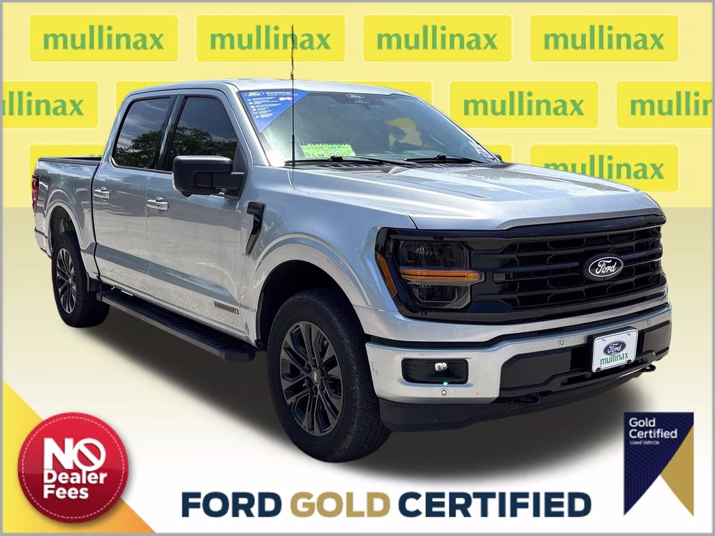 2024 Iconic Silver Metallic Ford F-150 XLT 4X4 Truck