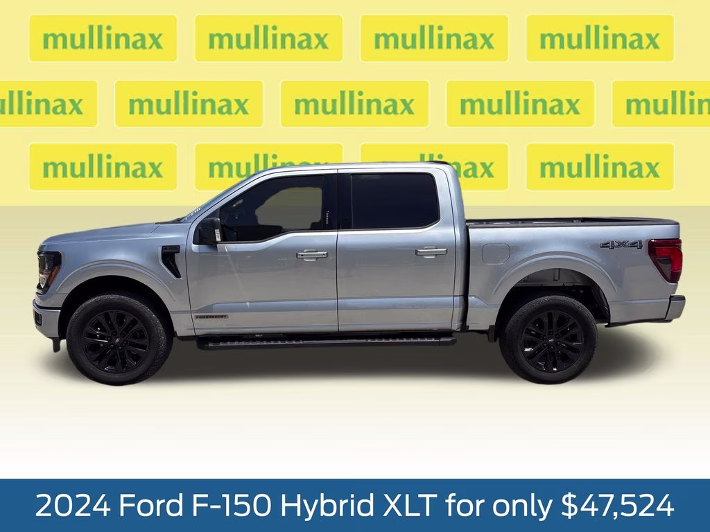 2024 Iconic Silver Metallic Ford F-150 XLT 4X4 Truck