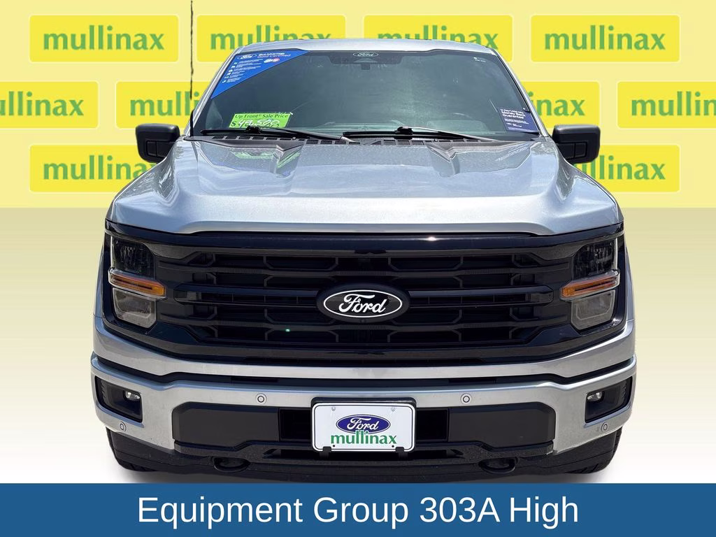 2024 Iconic Silver Metallic Ford F-150 XLT 4X4 Truck