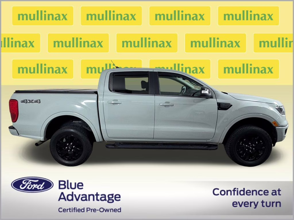 2021 Cactus Gray Ford Ranger Lariat 4X4 Truck