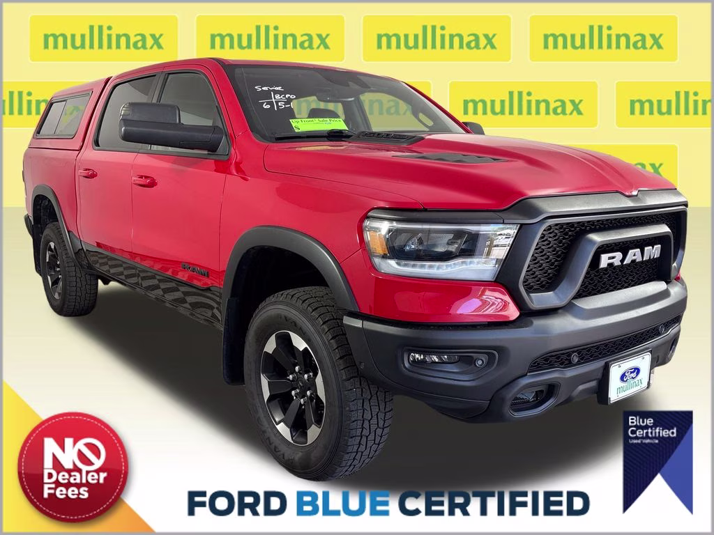 2022 Flame Red Clearcoat Ram 1500 Rebel 4X4 Truck