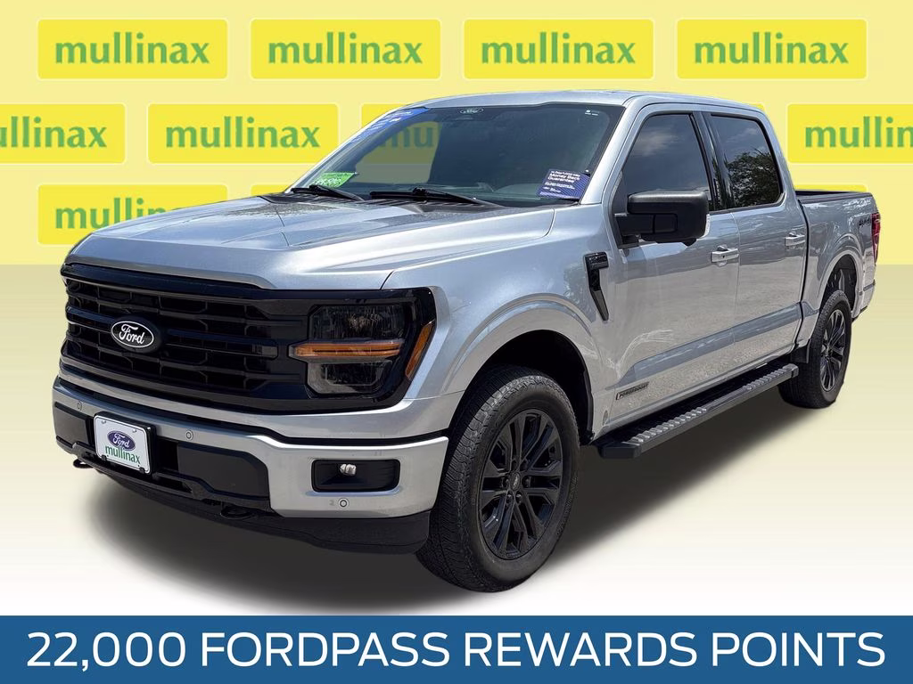2024 Iconic Silver Metallic Ford F-150 XLT 4X4 Truck