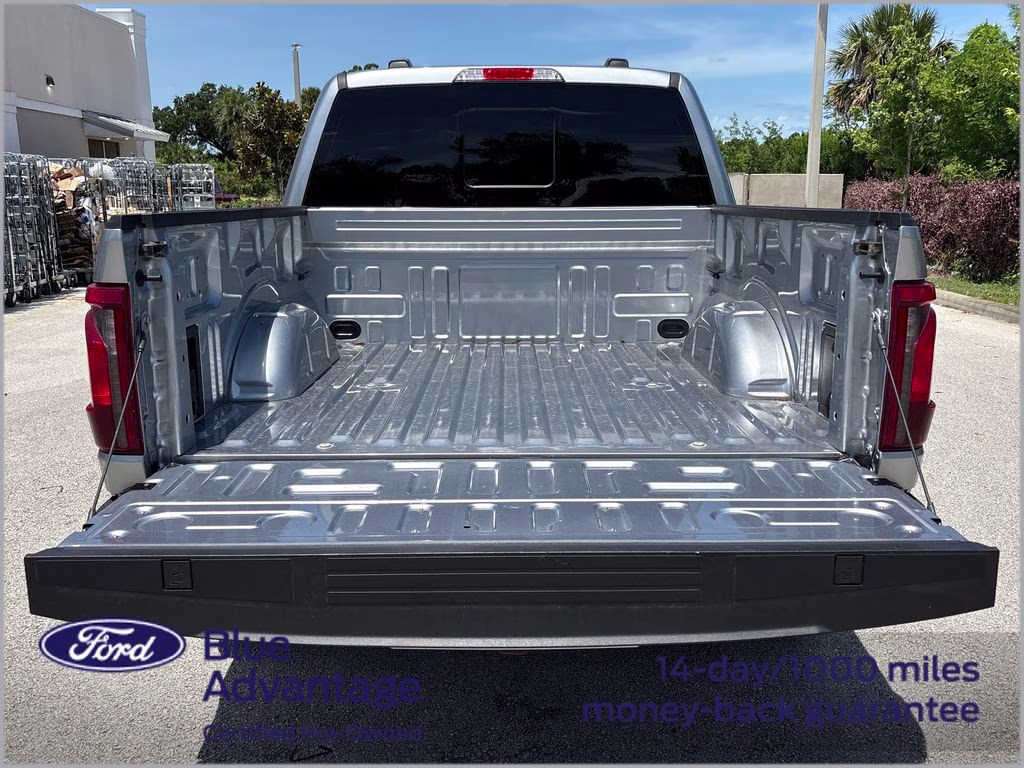 2024 Iconic Silver Metallic Ford F-150 XLT 4X4 Truck