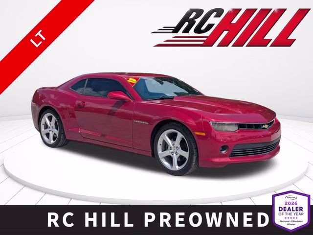 2015 Crystal Red Tintcoat Chevrolet Camaro 1LT RWD Coupe