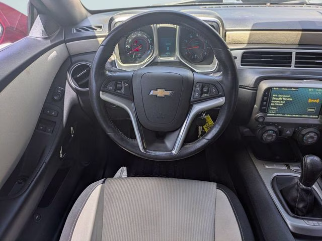 2015 Crystal Red Tintcoat Chevrolet Camaro 1LT RWD Coupe