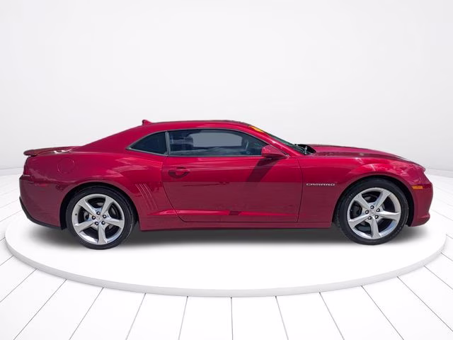 2015 Crystal Red Tintcoat Chevrolet Camaro 1LT RWD Coupe