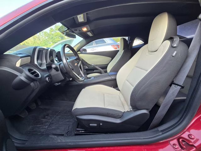 2015 Crystal Red Tintcoat Chevrolet Camaro 1LT RWD Coupe