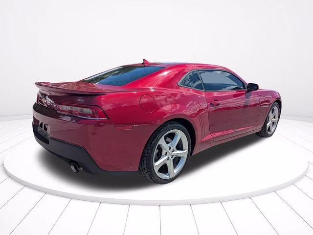 2015 Crystal Red Tintcoat Chevrolet Camaro 1LT RWD Coupe