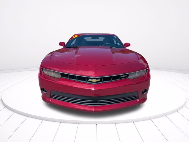 2015 Crystal Red Tintcoat Chevrolet Camaro 1LT RWD Coupe