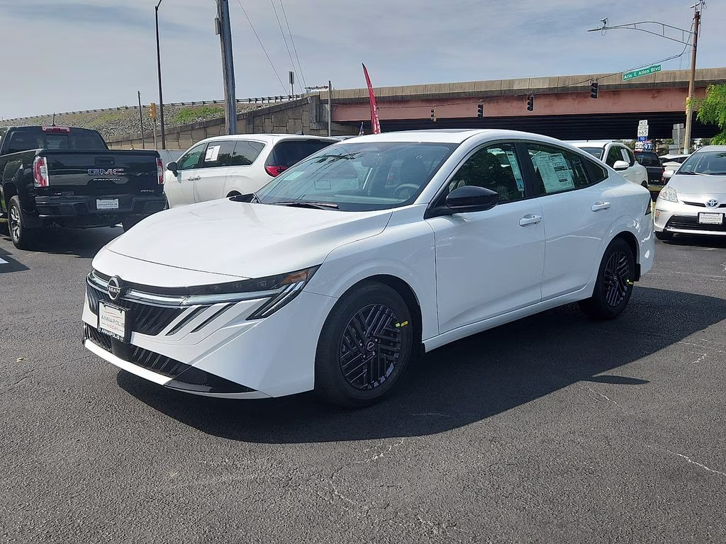 2026 Fresh Powder Nissan Sentra SV FWD Sedan