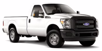 2011 Red Ford Super Duty F-250 SRW XL 4X4 Truck