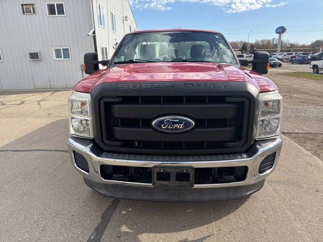 2011 Vermillion Red Ford Super Duty F-250 SRW 4X4 Truck