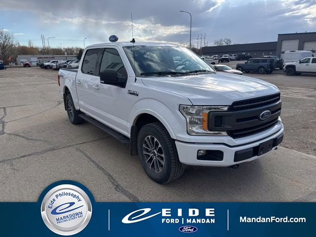 2020 Oxford White Ford F-150 XLT 4X4 Truck