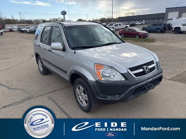 2003 Silver Honda CR-V EX 4X4 SUV