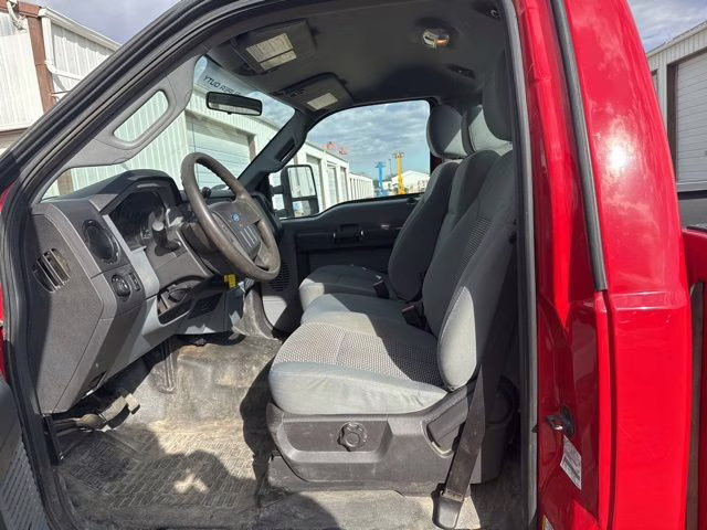 2011 Vermillion Red Ford Super Duty F-250 SRW 4X4 Truck