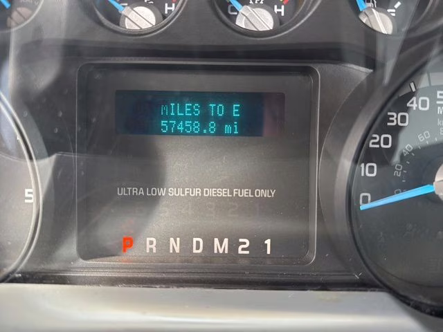 2011 Red Ford Super Duty F-250 SRW XL 4X4 Truck