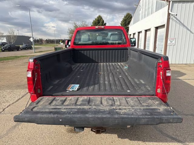 2011 Red Ford Super Duty F-250 SRW XL 4X4 Truck
