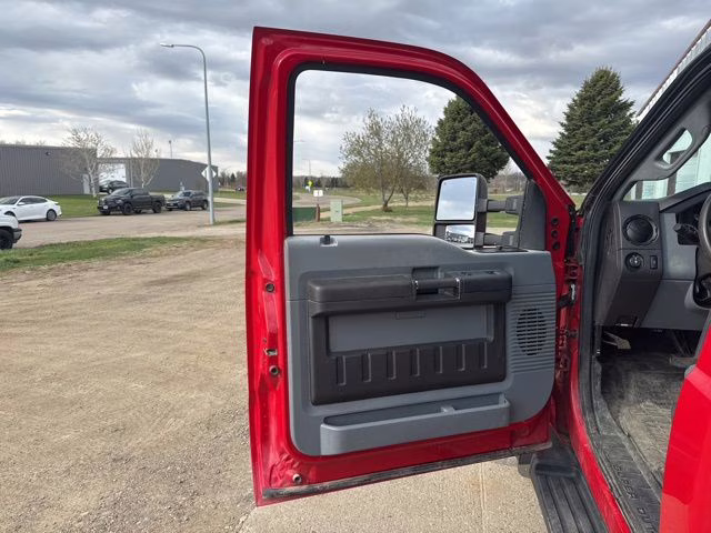 2011 Red Ford Super Duty F-250 SRW XL 4X4 Truck