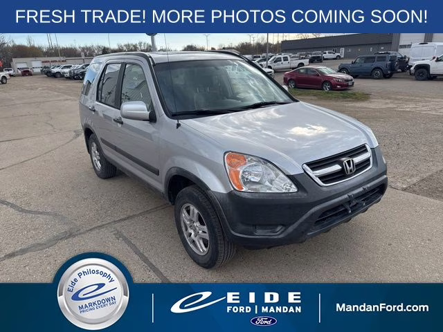 2003 Silver Honda CR-V EX 4X4 SUV