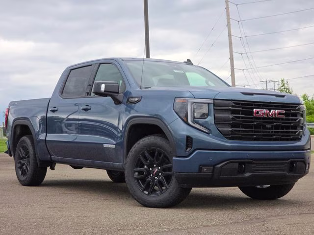 2026 Downpour Metallic GMC Sierra 1500 Elevation 4X4 Truck