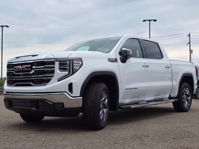 2026 Summit White GMC Sierra 1500 SLT 4X4 Truck