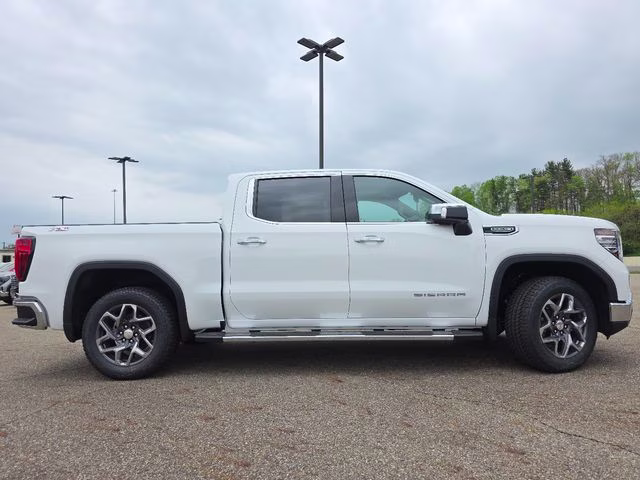 2026 Summit White GMC Sierra 1500 SLT 4X4 Truck