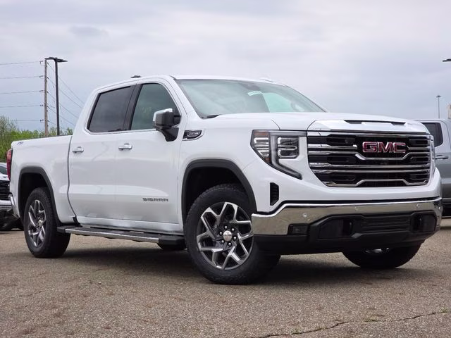 2026 Summit White GMC Sierra 1500 SLT 4X4 Truck