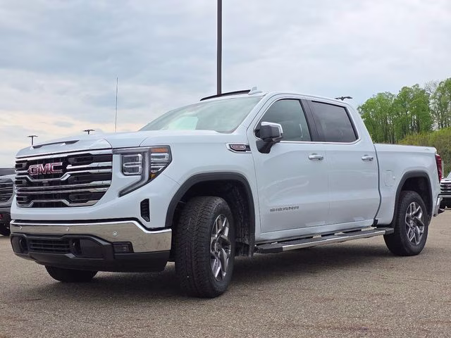 2026 Glacier White Tricoat GMC Sierra 1500 SLT 4X4 Truck
