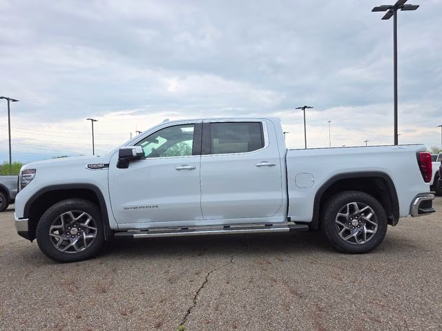 2026 Glacier White Tricoat GMC Sierra 1500 SLT 4X4 Truck