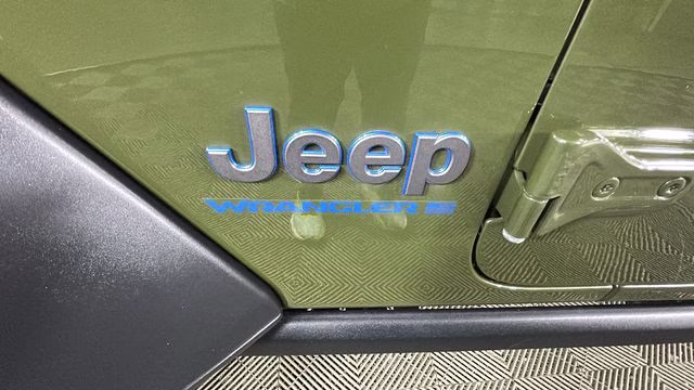 2023 Sarge Green Clearcoat Jeep Wrangler Base 4xe 4X4 SUV