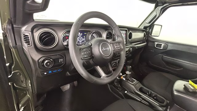 2023 Sarge Green Clearcoat Jeep Wrangler Base 4xe 4X4 SUV