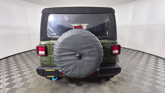 2023 Sarge Green Clearcoat Jeep Wrangler Base 4xe 4X4 SUV