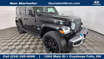 2023 Black Clearcoat Jeep Wrangler Sahara 4xe 4X4 SUV