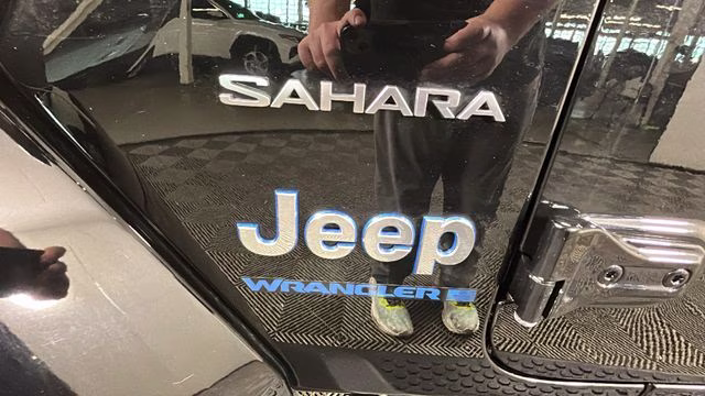 2023 Black Clearcoat Jeep Wrangler Sahara 4xe 4X4 SUV