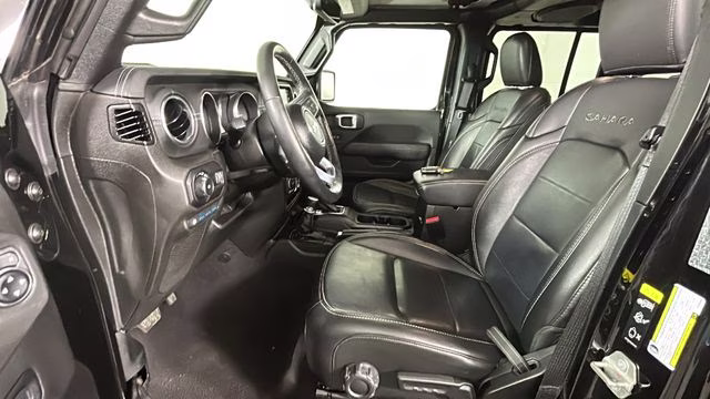 2023 Black Clearcoat Jeep Wrangler Sahara 4xe 4X4 SUV