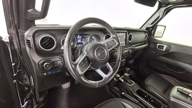 2023 Black Clearcoat Jeep Wrangler Sahara 4xe 4X4 SUV