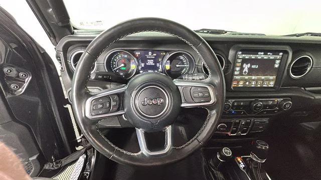 2023 Black Clearcoat Jeep Wrangler Sahara 4xe 4X4 SUV