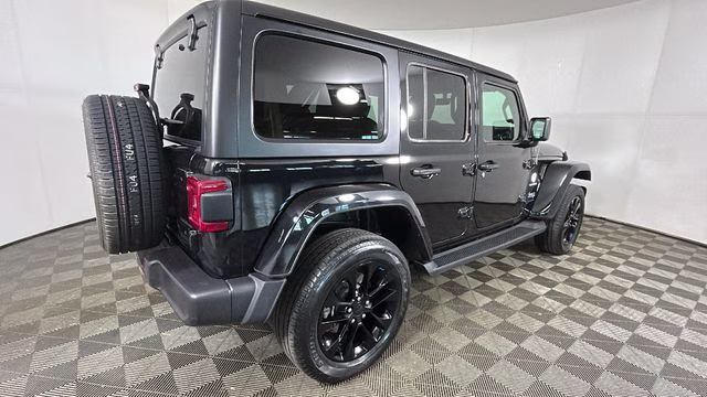 2023 Black Clearcoat Jeep Wrangler Sahara 4xe 4X4 SUV