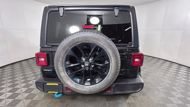 2023 Black Clearcoat Jeep Wrangler Sahara 4xe 4X4 SUV