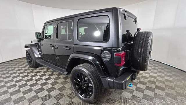 2023 Black Clearcoat Jeep Wrangler Sahara 4xe 4X4 SUV