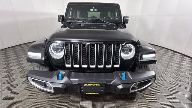 2023 Black Clearcoat Jeep Wrangler Sahara 4xe 4X4 SUV