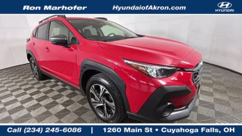2024 Pure Red Subaru Crosstrek Premium AWD SUV