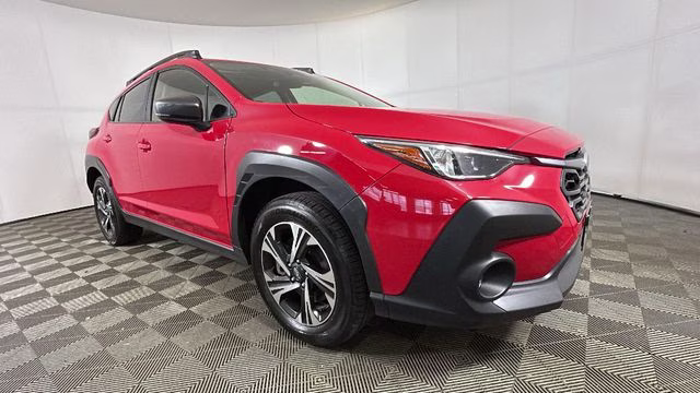 2024 Pure Red Subaru Crosstrek Premium AWD SUV