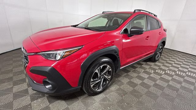 2024 Pure Red Subaru Crosstrek Premium AWD SUV
