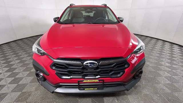 2024 Pure Red Subaru Crosstrek Premium AWD SUV