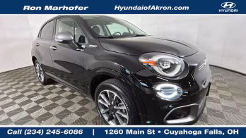 2023 Nero Cinema (Black Clearcoat) FIAT 500X Sport AWD SUV