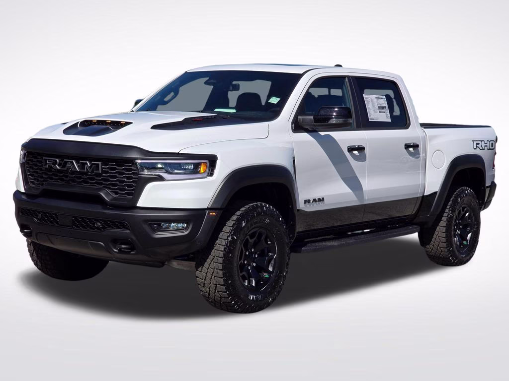 2026 Bright White Clearcoat Ram 1500 RHO 4X4 Truck