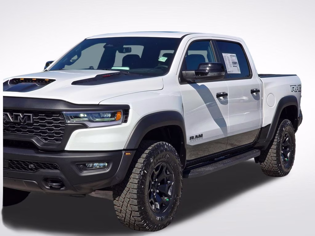 2026 Bright White Clearcoat Ram 1500 RHO 4X4 Truck